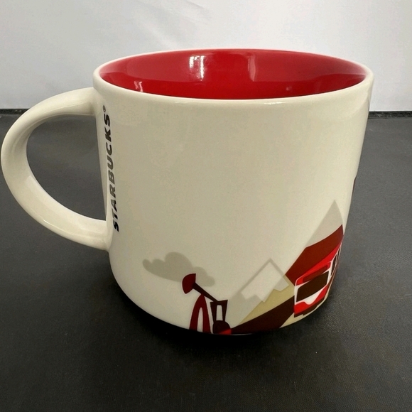 Starbucks Canada Calgary You are Here Coffee Global City Mug 14Oz Cup Travel - Picture 4 of 5